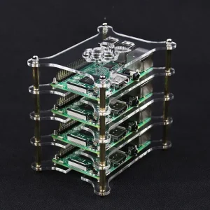 Acrylic stackable Case with Fans Option