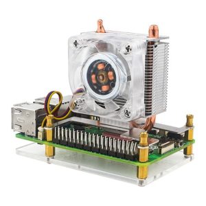 Ice Tower Fan Radiator for Pi 5