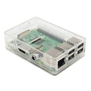 Clear Plastic Case for PI 3/3b+
