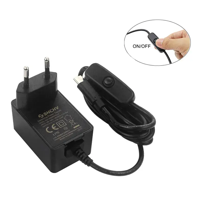 5V 3A Power Adaptor for Pi 4B (1)
