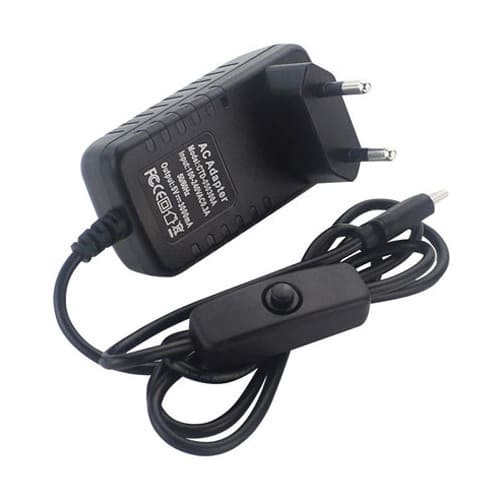 5V 3A Power Supply with on-off switch for Pi 4B (3)