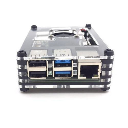 9 layer Acrylic Raspberry Pi 4B Case with Fan (1)