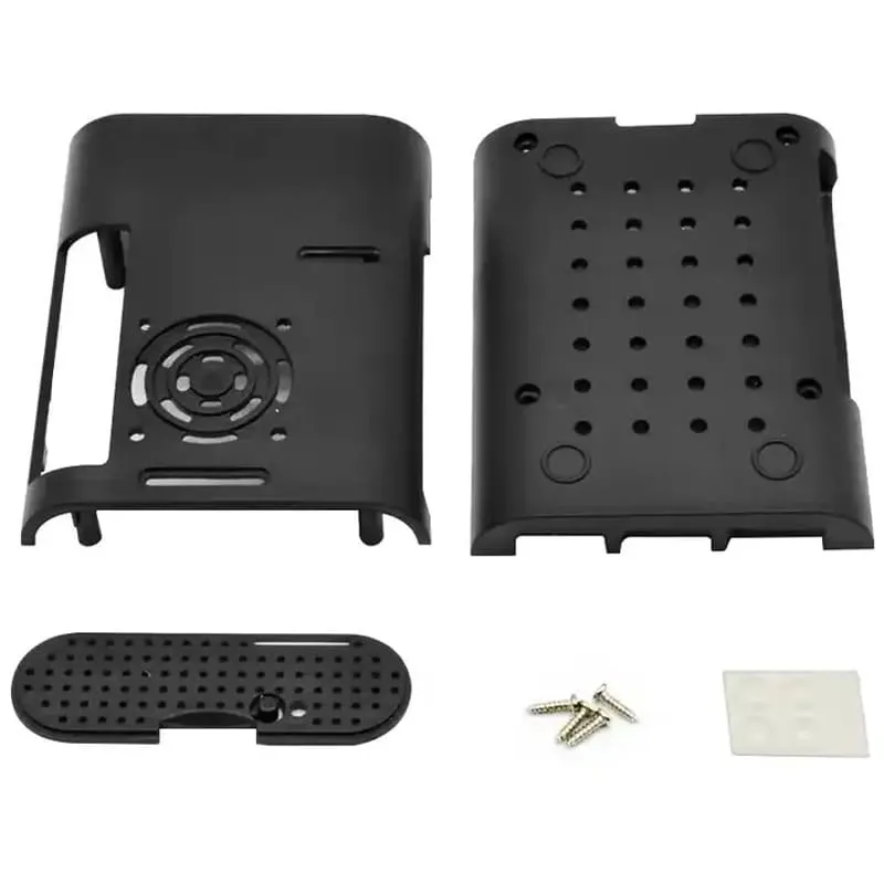 ABS Plastic Case with Fan for Pi 5 (6)
