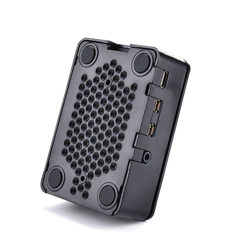 ABS Plastic Raspberry Pi 4B Case with Fan (3)