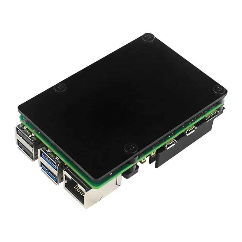 Aluminum Case with Fan for Pi 5 (2)