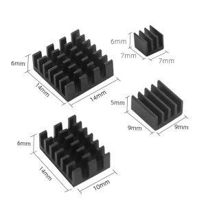 Anodized Aluminum Heatsink for Pi 4 B