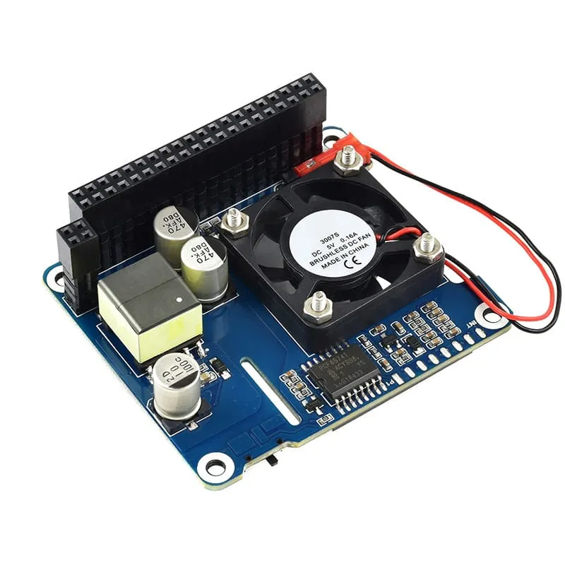 Expansion Board Built-in Cooling Fan For Pi 4 B (4)