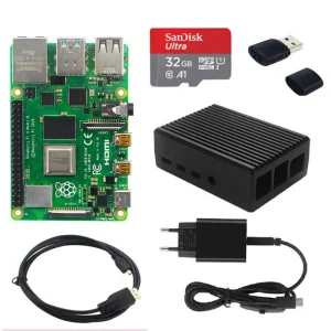 Raspberry Pi 4 Model B Starter Kits ( Aluminum Case)