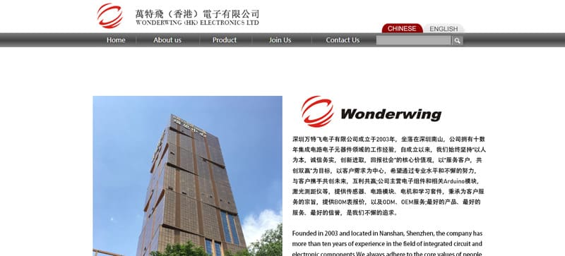 Shenzhen Wonderwing Electronics