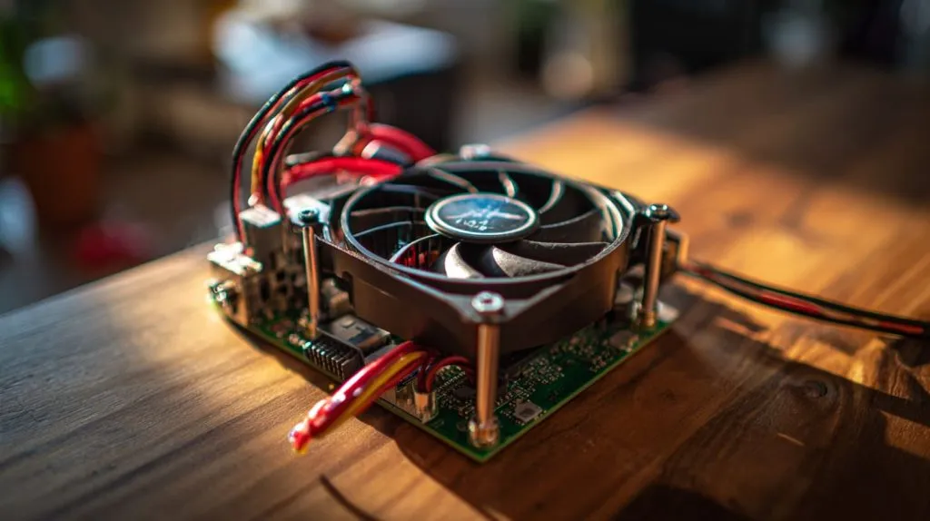 CPU of a Raspberry Pi (2)