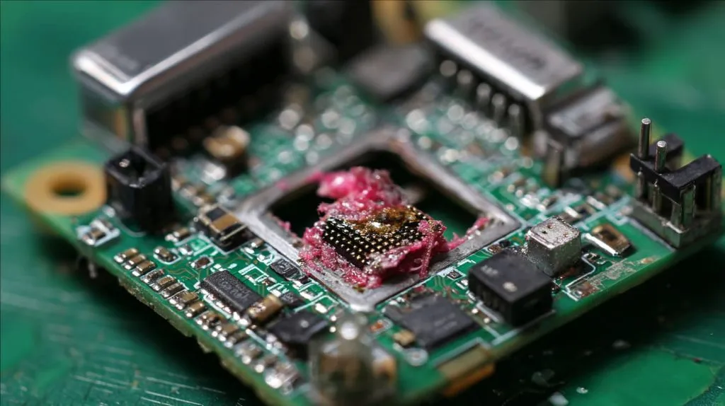 CPU of a Raspberry Pi (5)