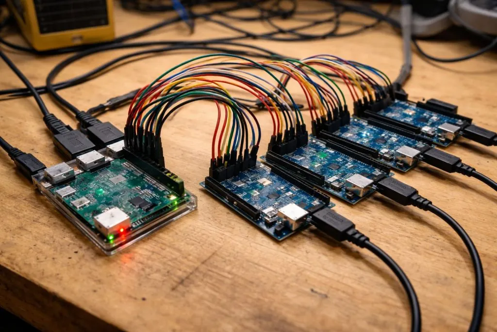 Raspberry Pis connect (4)