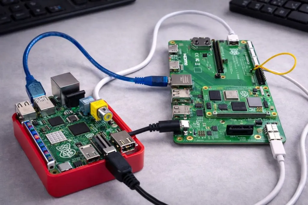 Raspberry Pis connect (8)