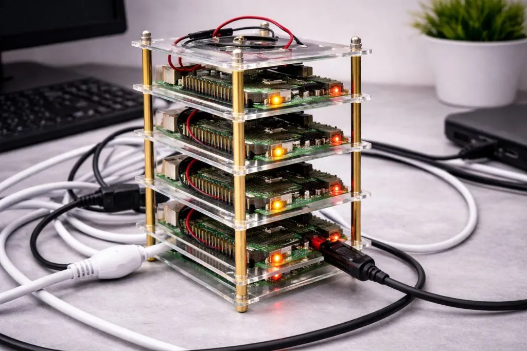 Raspberry Pis connect (9)