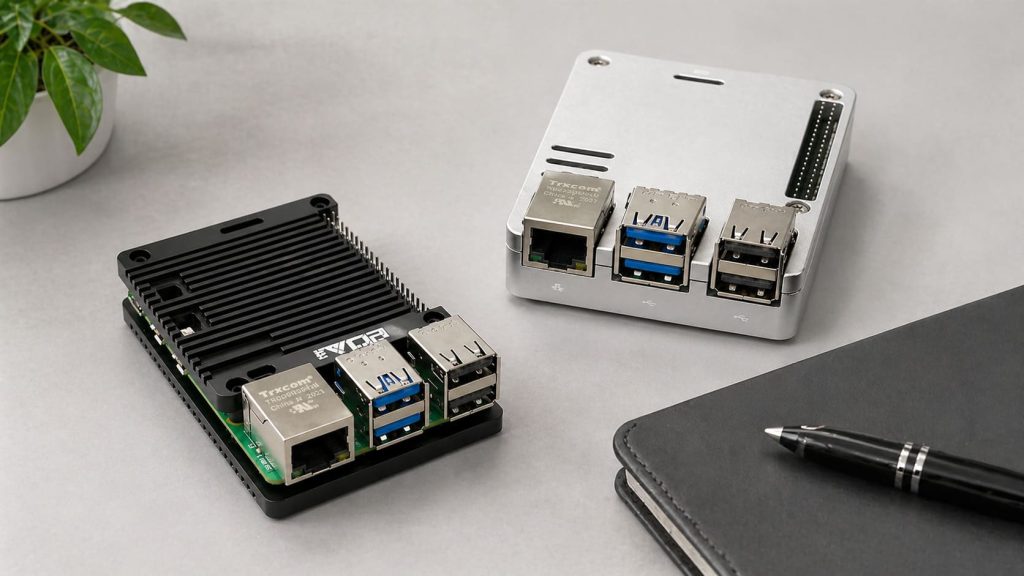 Metal vs Plastic Raspberry Pi Cases (7)
