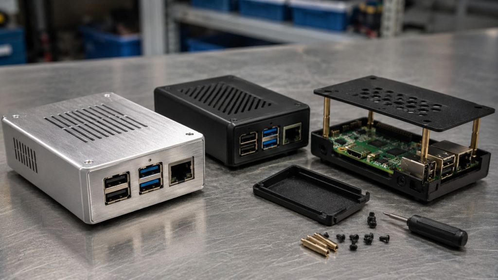 Metal Raspberry Pi Case (1)