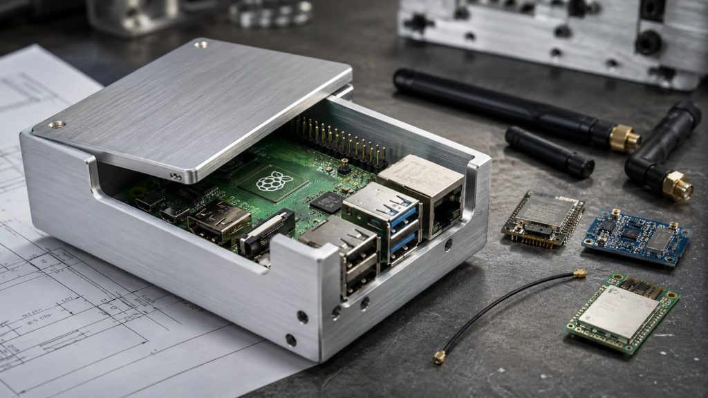 Metal Raspberry Pi Case (2)
