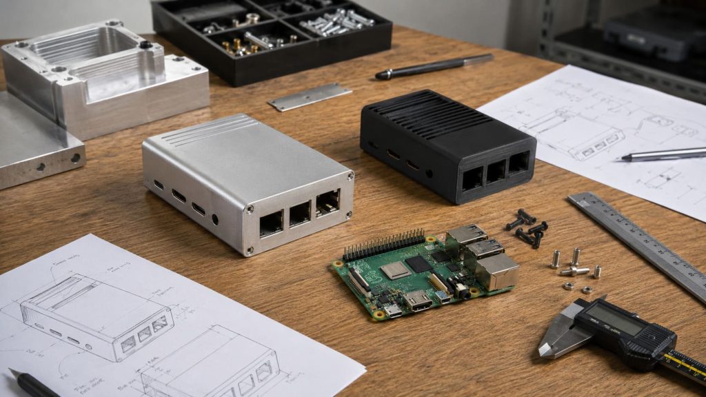 Metal Raspberry Pi Case (6)